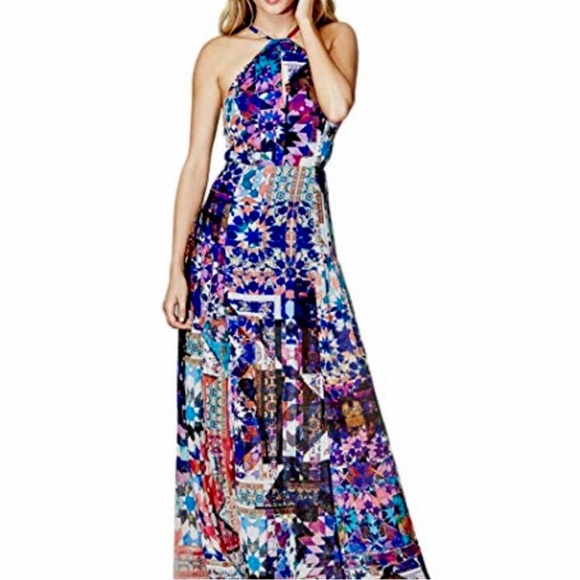 NWOT Marciano Kaleidoscope Dress - Size 6 - Picture 2 of 4